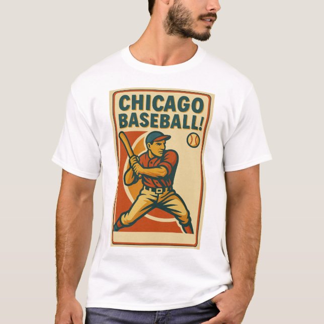 Chicago Baseball! T-Shirt (Vorderseite)