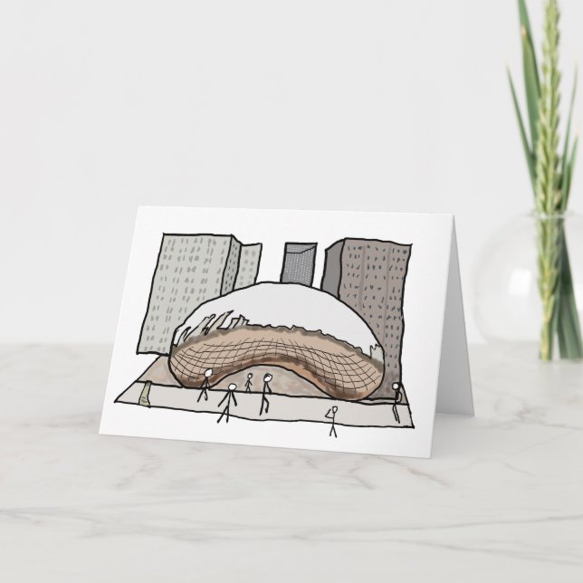 Chicago Bean Karte (Vorderseite)