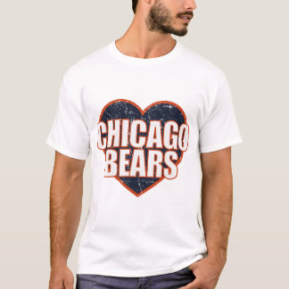 Chicago Bears Heart T-Shirt