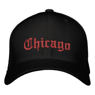 Chicago bestickte Mütze Baseballkappe