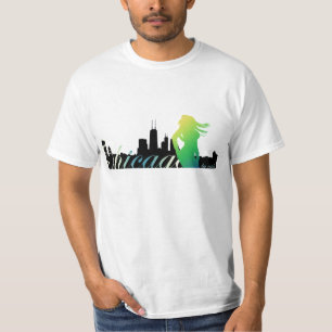 Chicago bis zum Nacht T-Shirt