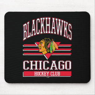 Chicago Blackhawks Hockey Club Schwarz Offiziell L Mousepad