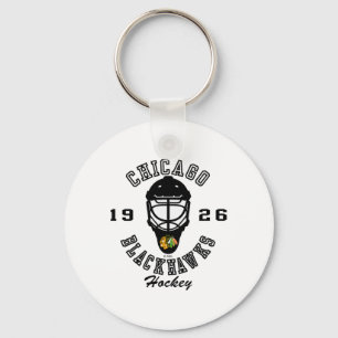 Chicago Blackhawks Hockeymaske Rot Nhl Offiziell  Schlüsselanhänger