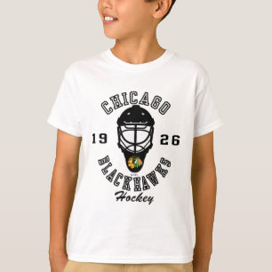 Chicago Blackhawks Hockeymaske Rot Nhl Offiziell  T-Shirt