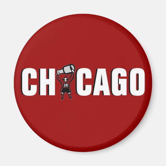 Chicago Blackhawks: Stanley Cup Champions Magnet (Vorne)