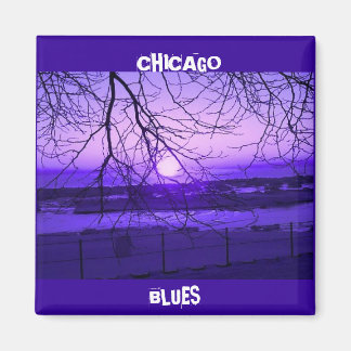 CHICAGO-BLUES MAGNET