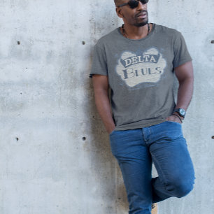 Chicago Blues Music Vintag T - Shirt Mens Womens U