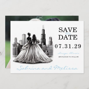 Chicago Brides Save The Date