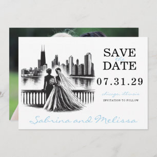 Chicago Brides Save The Date