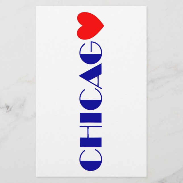 Chicago Briefpapier (Vorderseite)