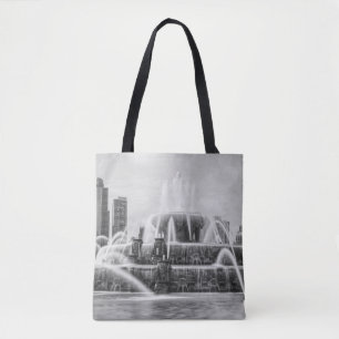 Chicago Buckingham Grayscale