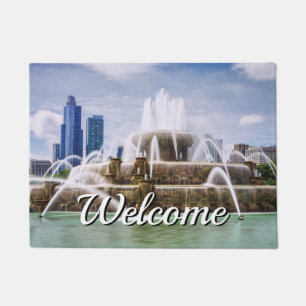 Chicago Buckingham Welcome Door Mat Fußmatte