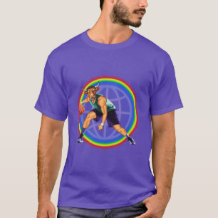 Chicago Bulls Basketballspieler in Action 2 T-Shir T-Shirt