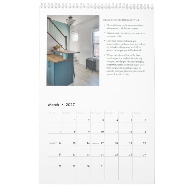 Chicago Bungalow Association - Kalender 2022 (Mär 2027)