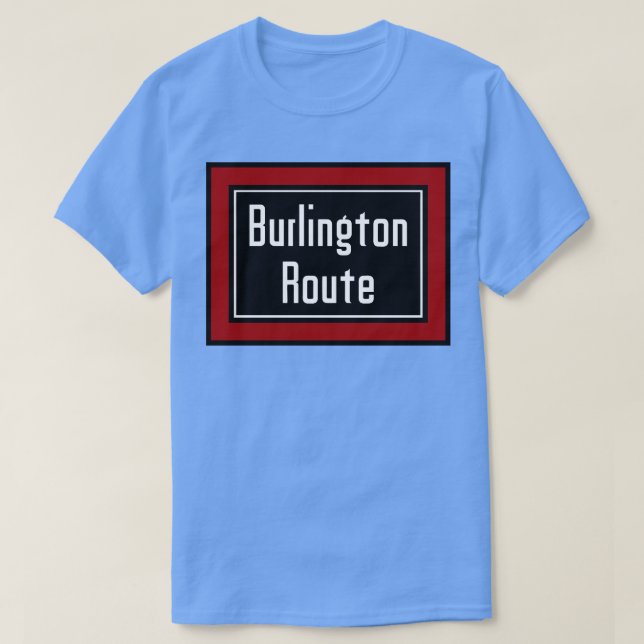 Chicago Burlington and Quincy Railroad TShirt (Design vorne)