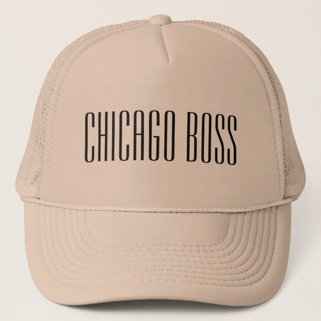 Chicago-Chef-Hut Truckerkappe (Vorderseite)