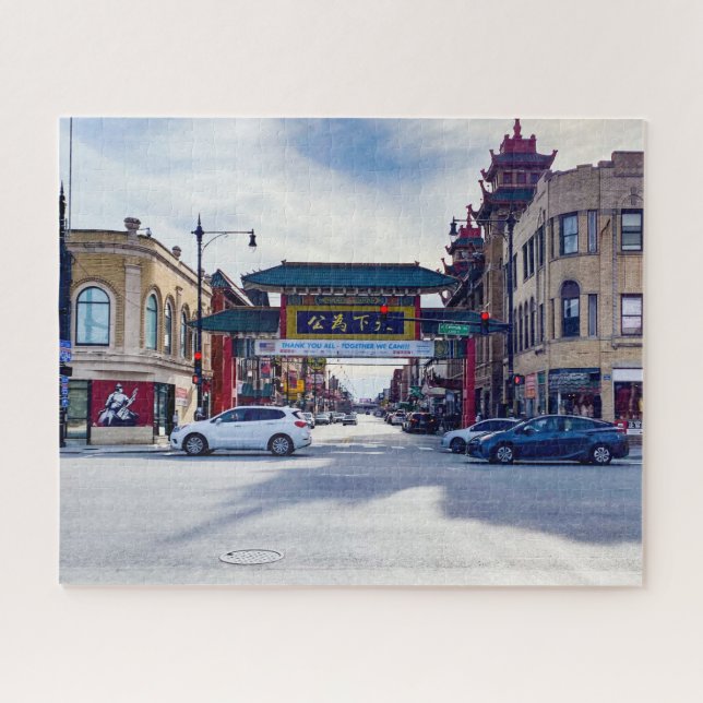 Chicago Chinatown Puzzle (Horizontal)