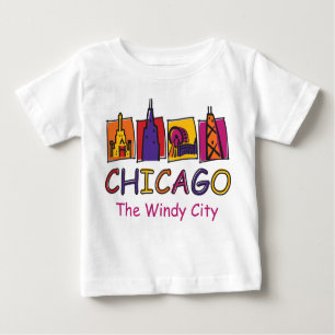 Chicago City Baby T-shirt