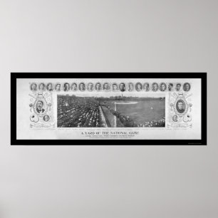 Chicago Cubs Baseball Champions Foto 1907 Poster