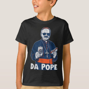 Chicago Da Pope Funny Spaß Katholisch T-Shirt
