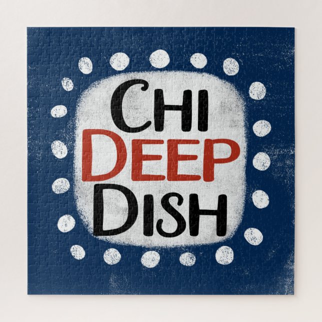 Chicago Deep Dish Jigsaw Puzzle (Vertikal)