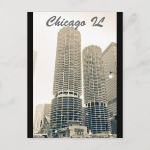 Chicago - die Bohne Postkarte