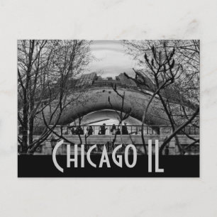 Chicago - die Bohne Postkarte