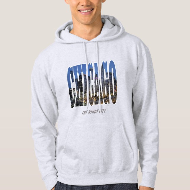 Chicago - Die windy City Hoodie (Vorderseite)
