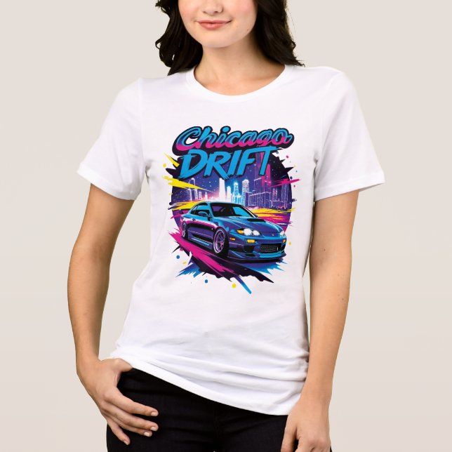 Chicago Drift Tri-Blend Shirt (Vorderseite)
