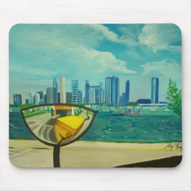 Chicago durch cateyes mousepad (Vorne)