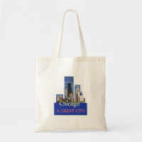 CHICAGO eine große Stadt-Tasche