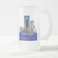 CHICAGO eine große Stadt-Tasse