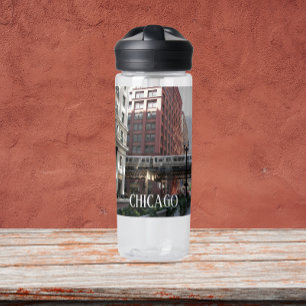 Chicago Elevated Loop Bahn Trinkflasche