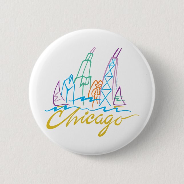 CHICAGO-EMB BUTTON (Vorderseite)