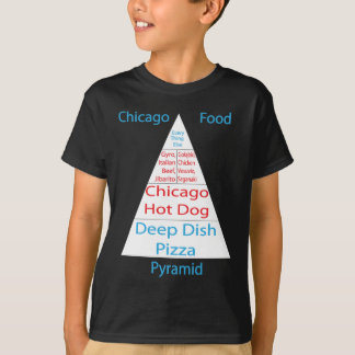 Chicago-Ernährungspyramide T-Shirt