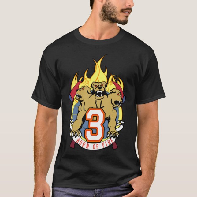 CHICAGO FIRE - SQUAD 3 - LOGO Classic T - Shirt (Vorderseite)