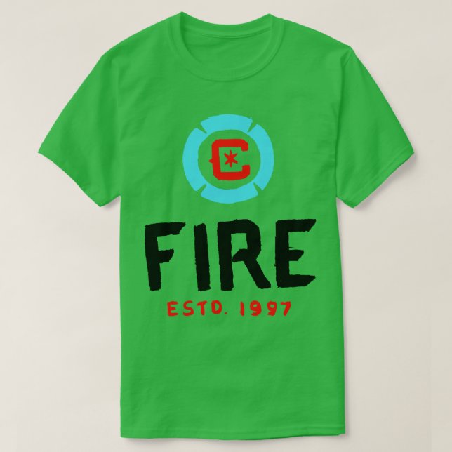 Chicago Fireeee T-Shirt (Design vorne)