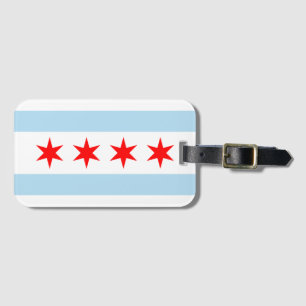 Chicago Flag Gepäckanhänger
