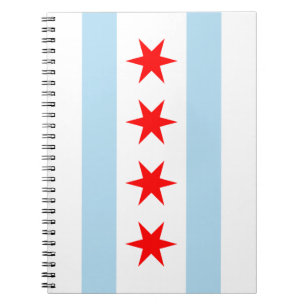 Chicago Flag Notizblock
