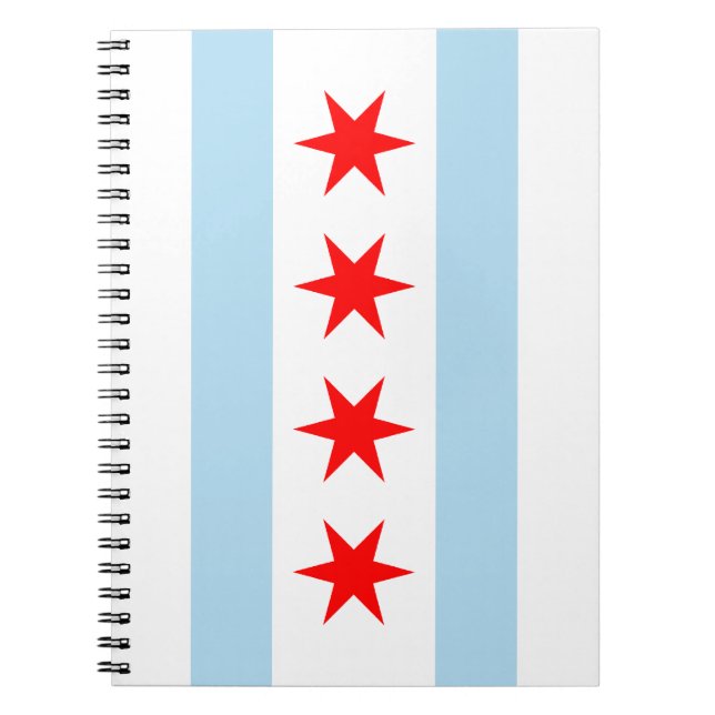 Chicago Flag Notizblock (Vorderseite)