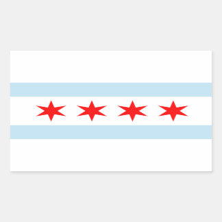 Chicago Flag Stickers