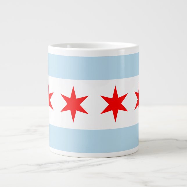 Chicago Flag Tasse (Vorderseite)