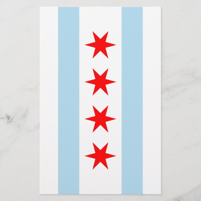 Chicago-Flagge Flyer (Vorne)