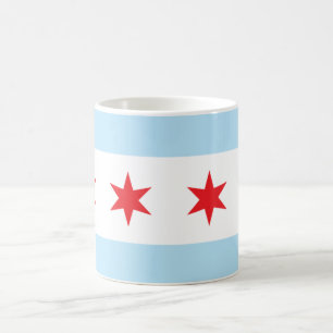 Chicago-Flaggen-Tasse Tasse