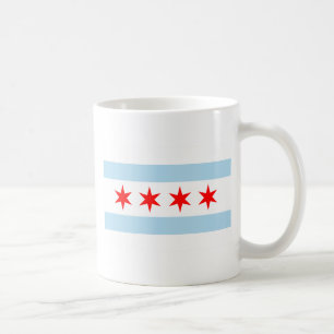 Chicago-Flaggen-Tasse Tasse