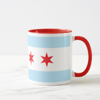 Chicago-Flaggen-Wecker-Tasse Tasse