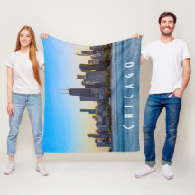 Chicago Fleece Blanket