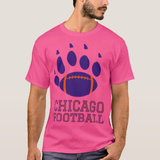 Chicago Football (Blau) Aktiv T-Shirt