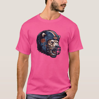 Chicago Football Helmet T-Shirt
