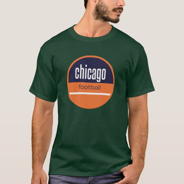 Chicago Football Oversized 2 T-Shirt (Vorderseite)